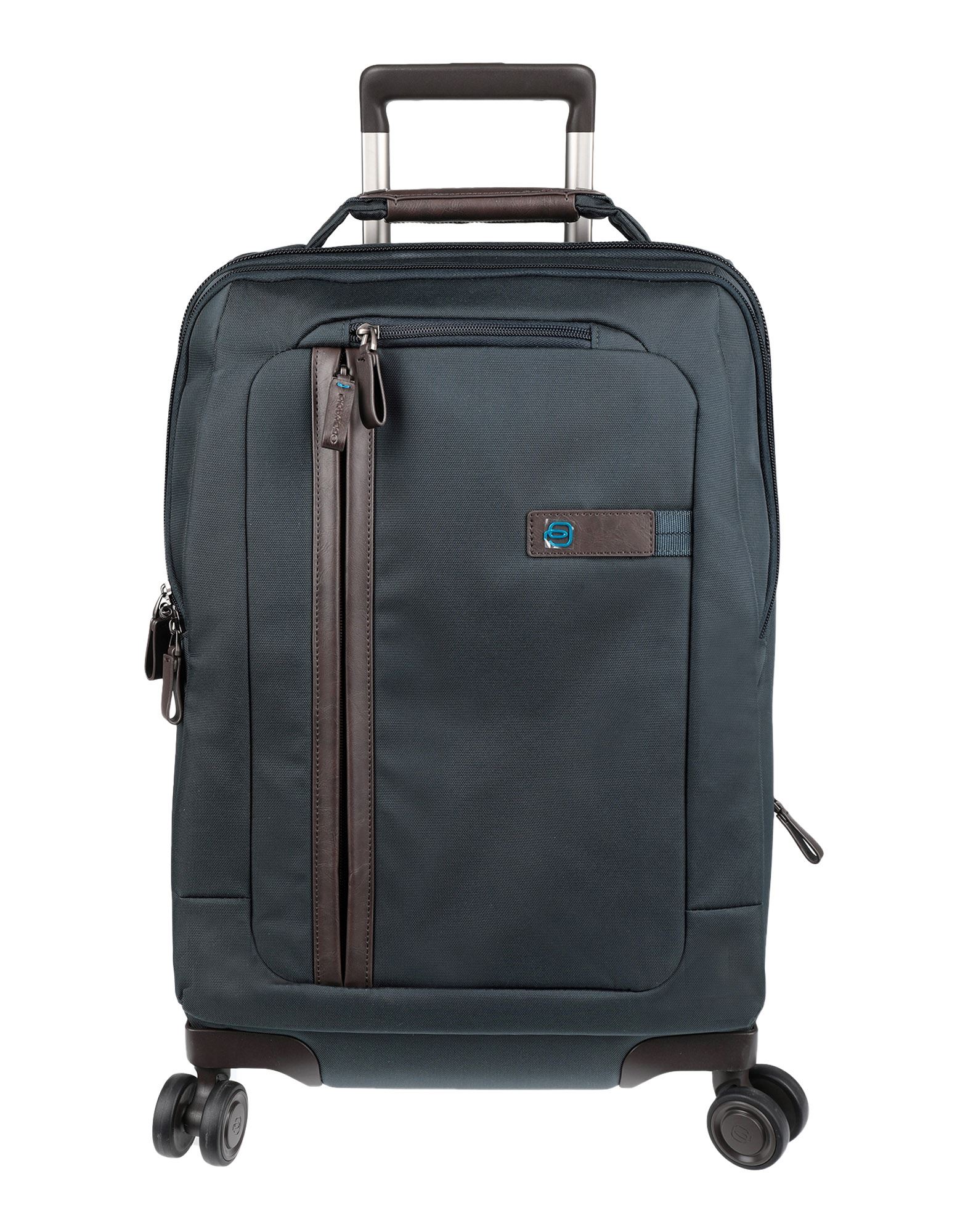 Piquadro Wheeled Luggage In Slate Blue
