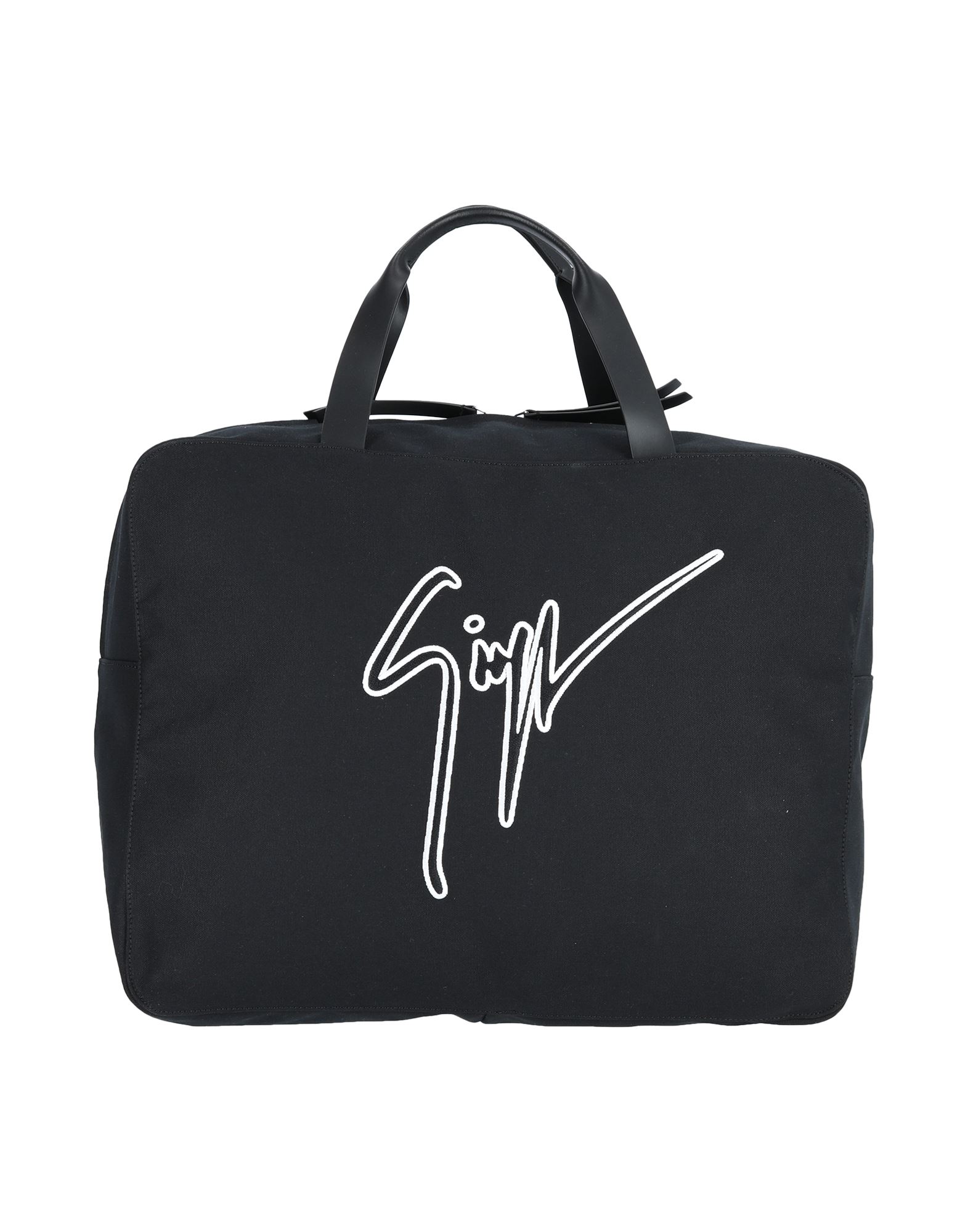 Shop Giuseppe Zanotti Duffel Bags In Black