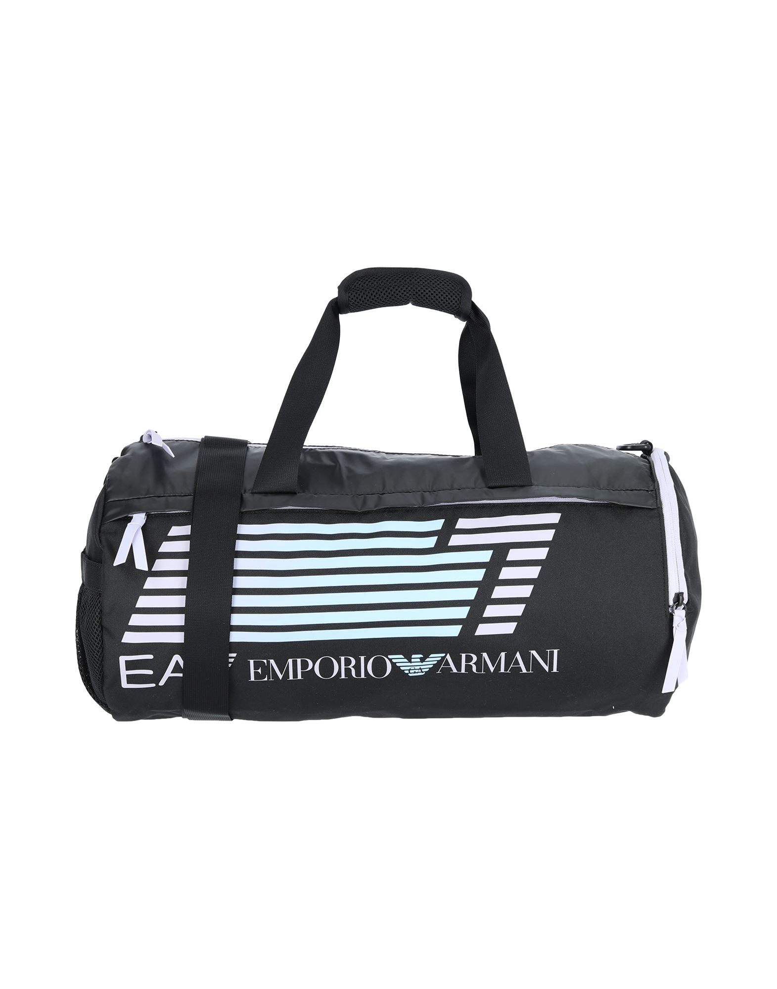 Ea7 Duffel Bags In Black
