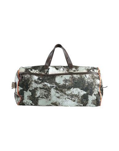 Man Duffel bags Military green Size - Polyamide, Bovine leather, Cotton