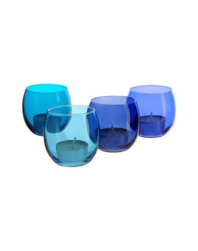 Lsa Coro Candelabrum Blue Size - Glass