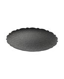 ALESSI Unisex Tablett Farbe Schwarz Gr��e 1