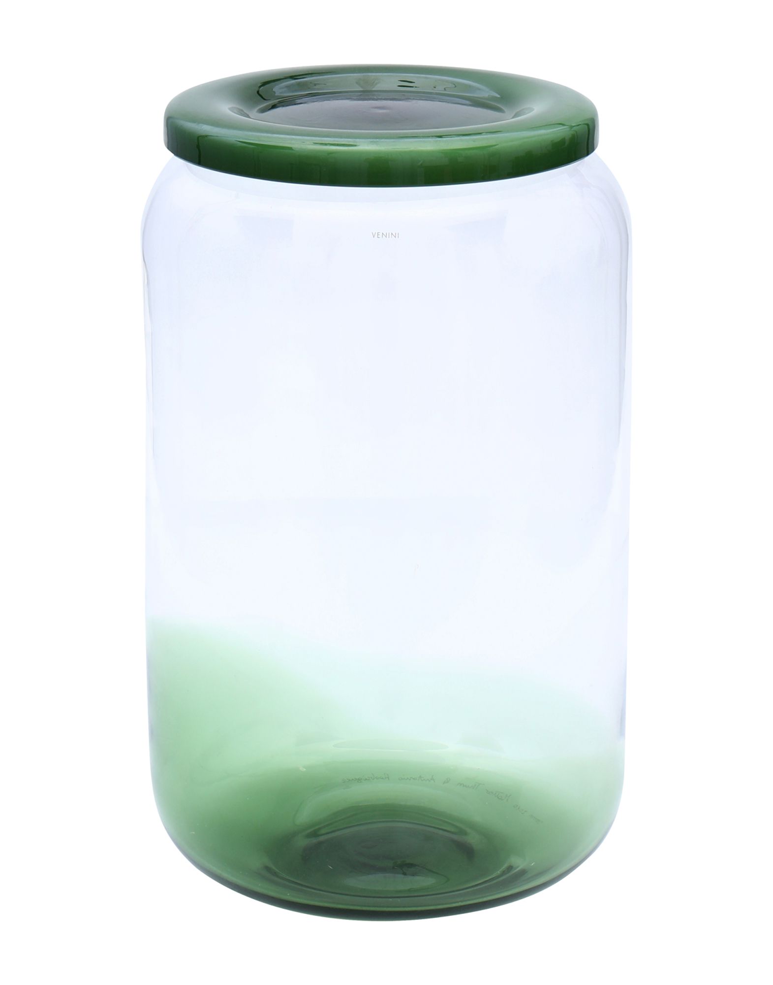 《2万円以上オーダーで送料無料》VENINI Unisex ベース グリーン 吹きガラス Susanni