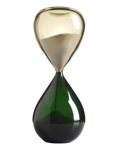 Venini Clessidra Vase Green Size - Blown Glass