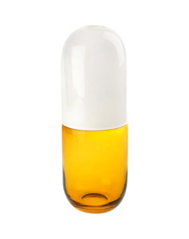 Venini Ossitocina Vase White Size - Blown Glass
