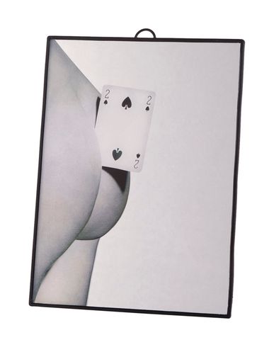 Seletti Wears Toiletpaper Two Of Spades Mirror (-) Size - Plastic