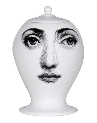 FORNASETTI FORNASETTI BUONGIORNO BUONANOTTE VASE (-) SIZE - CERAMIC