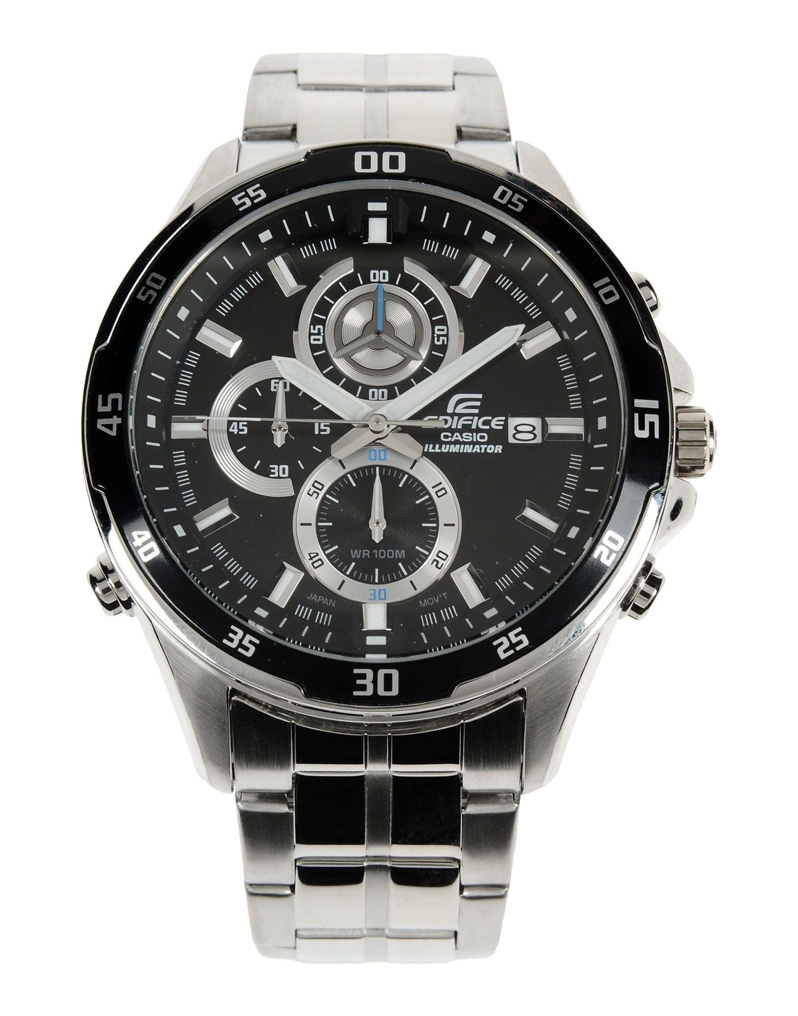 《送料無料》CASIO メンズ 腕時計 シルバー ステンレススチール