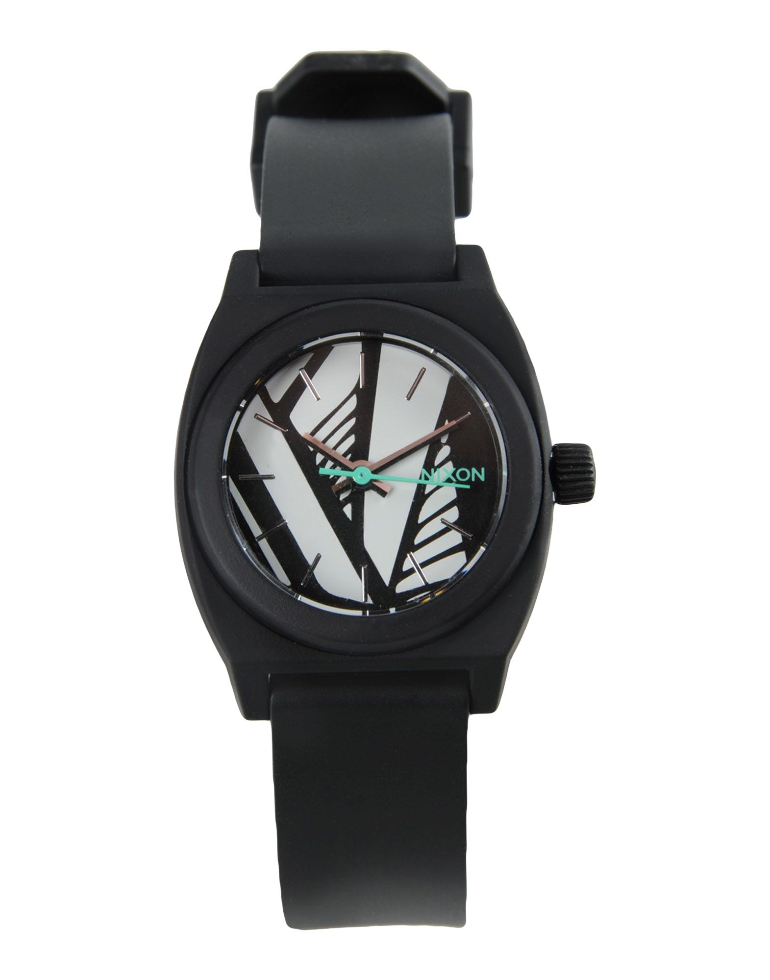 NIXON レディース 腕時計 ブラック ポリカーボネート A425 SMALL TIME TELLER P