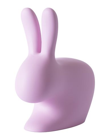 Qeeboo Rabbit Chair Chair Or Bench Pink Size - Polyethylene