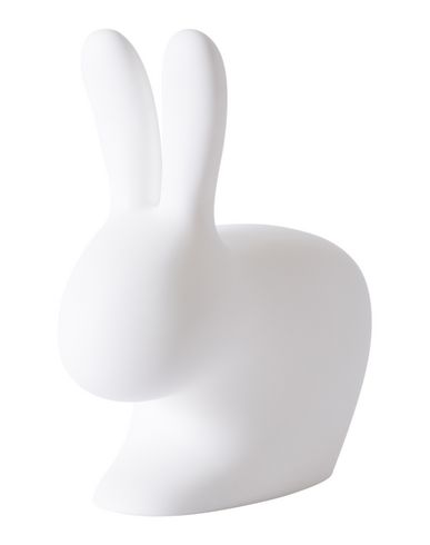 Qeeboo Rabbit Chair Chair Or Bench White Size - Polyethylene