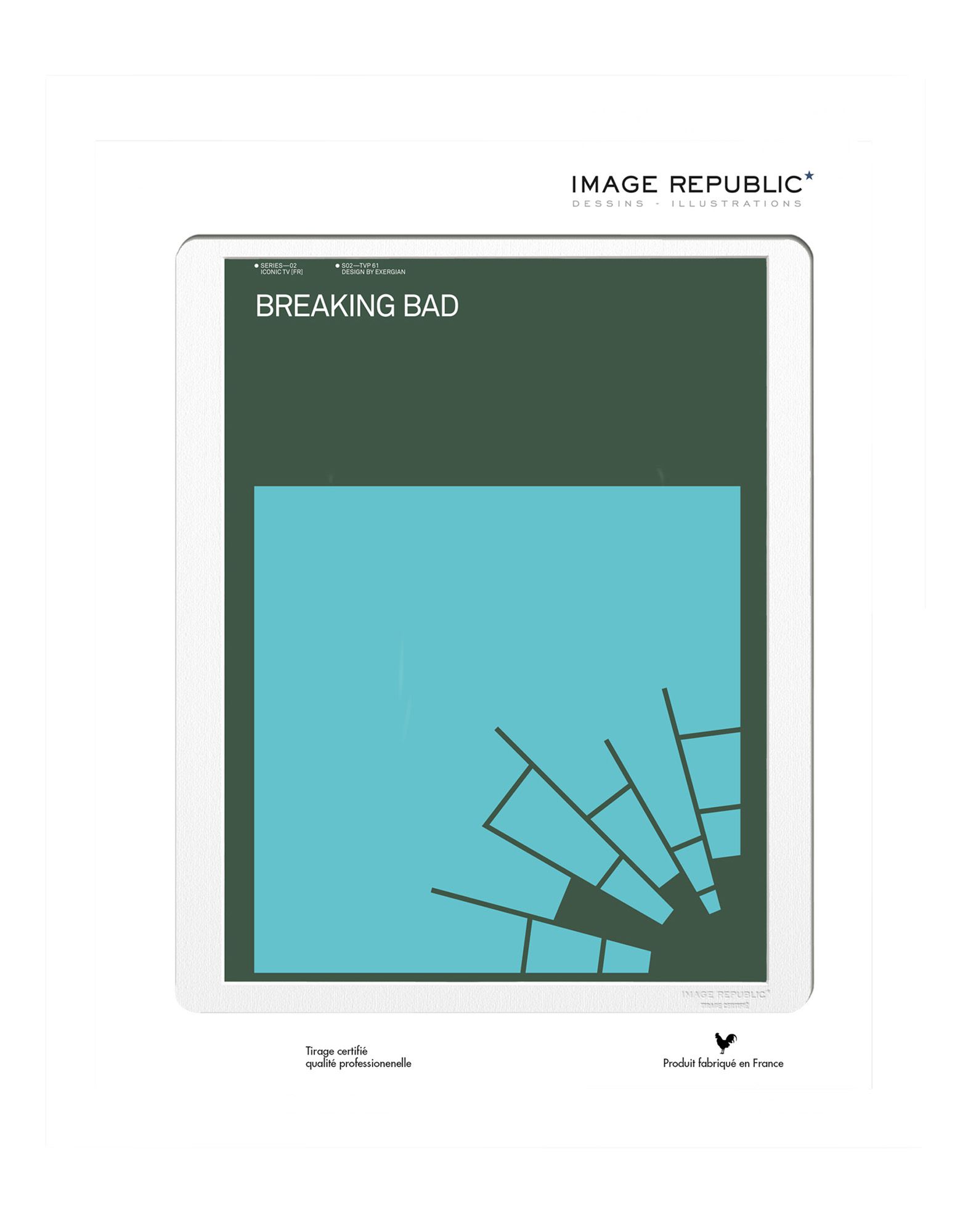 《セールアイテム さらに20%OFF》IMAGE REPUBLIC Unisex デコレーション グレー 指定外繊維（紙） Breaking Bad
