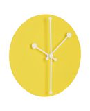 ALESSI Unisex Wanduhr Farbe Gelb Gr��e 1