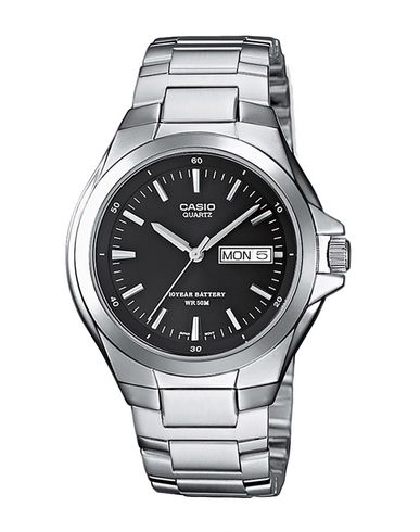 CASIO メンズ 腕時計 ブラック ステンレススチール / 真鍮/ブラス / ガラス