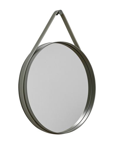 HAY HAY MIRROR MILITARY GREEN SIZE - STEEL, GLASS, SILICON