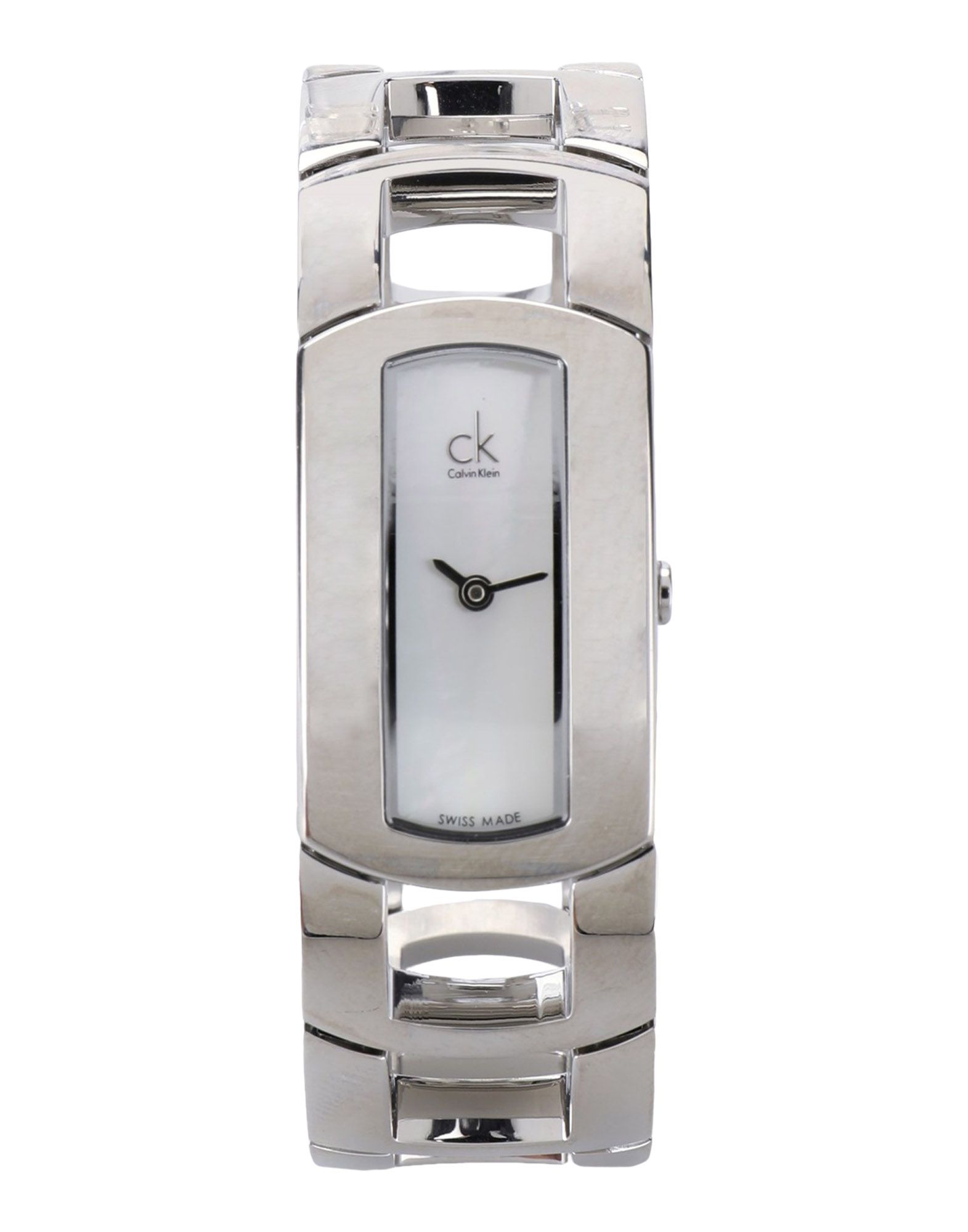 《2万円以上オーダーで送料無料》CK CALVIN KLEIN レディース 腕時計 シルバー ステンレススチール / ガラス