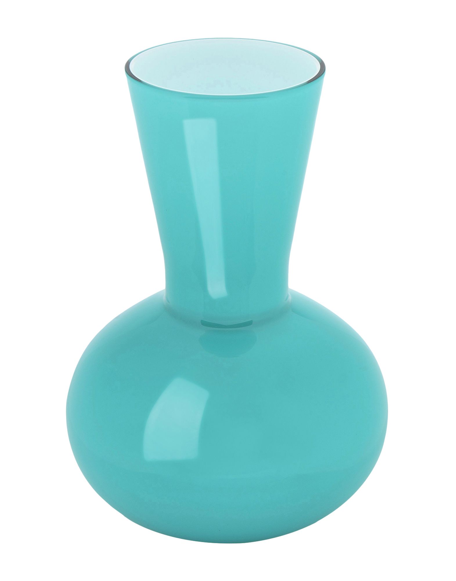 《送料無料》VENINI Unisex ベース ターコイズブルー ガラス 100% Idria