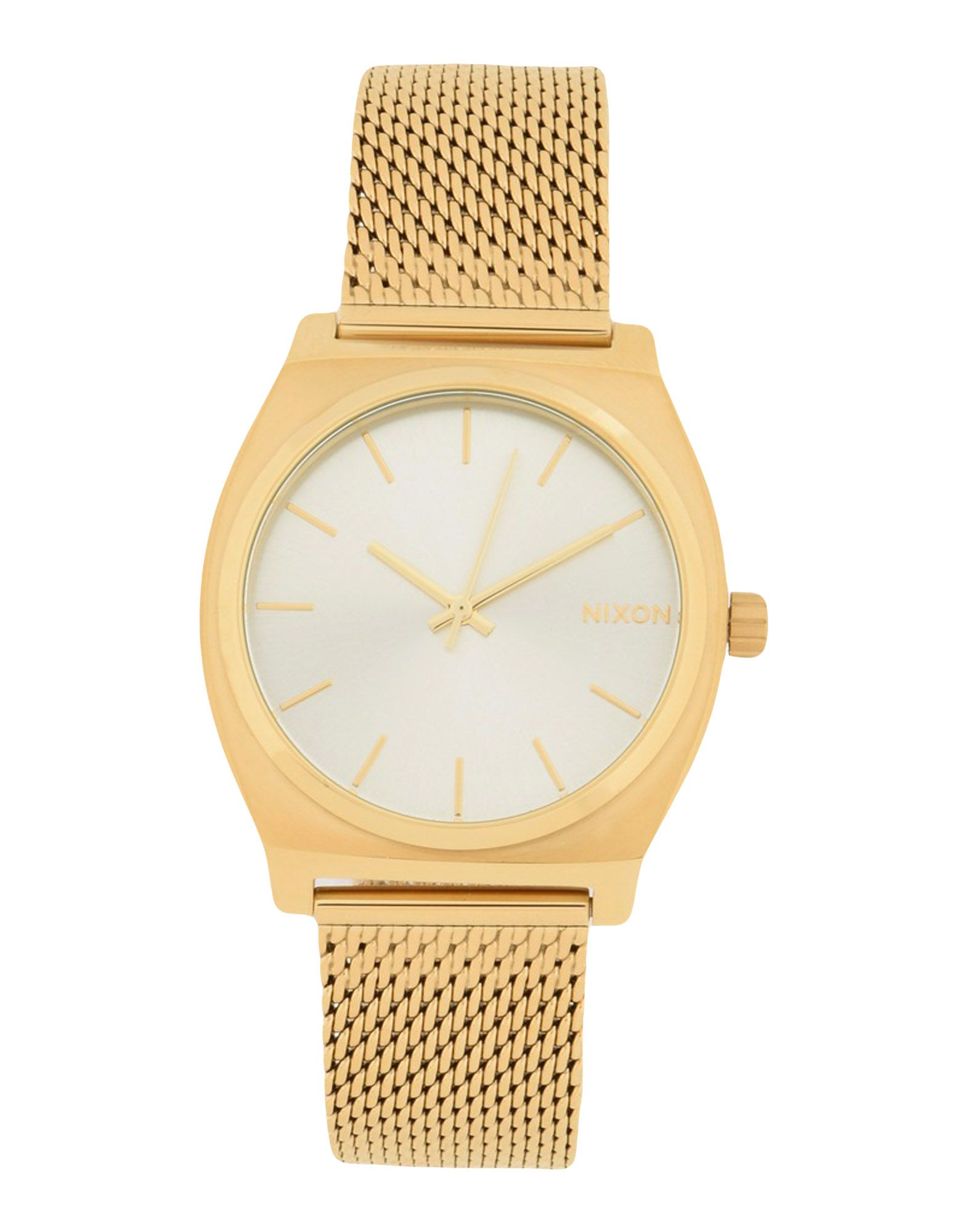 《送料無料》NIXON Unisex 腕時計 ゴールド ステンレススチール A1187 TIME TELLER MILANESE