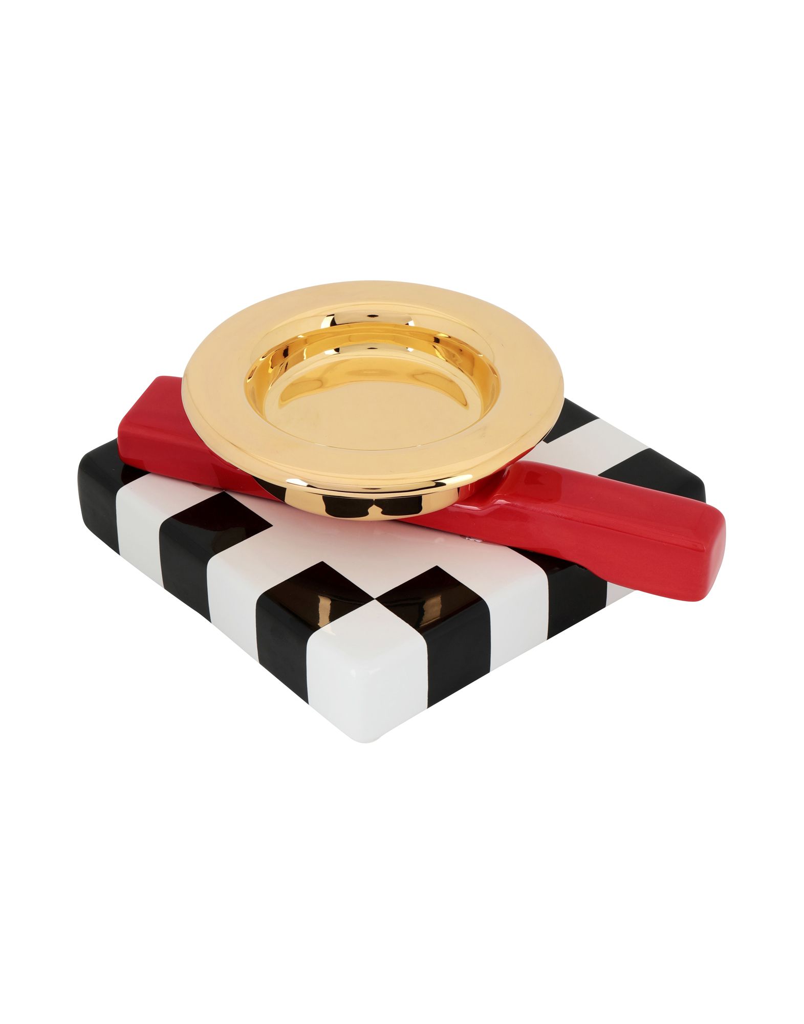 《2万円以上オーダーで送料無料》MEMPHIS MILANO Unisex 雑貨 ゴールド 陶製 SQUASH