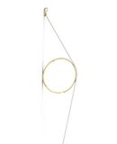 FLOS Unisex Wandleuchte Farbe Gold Gr��e 1