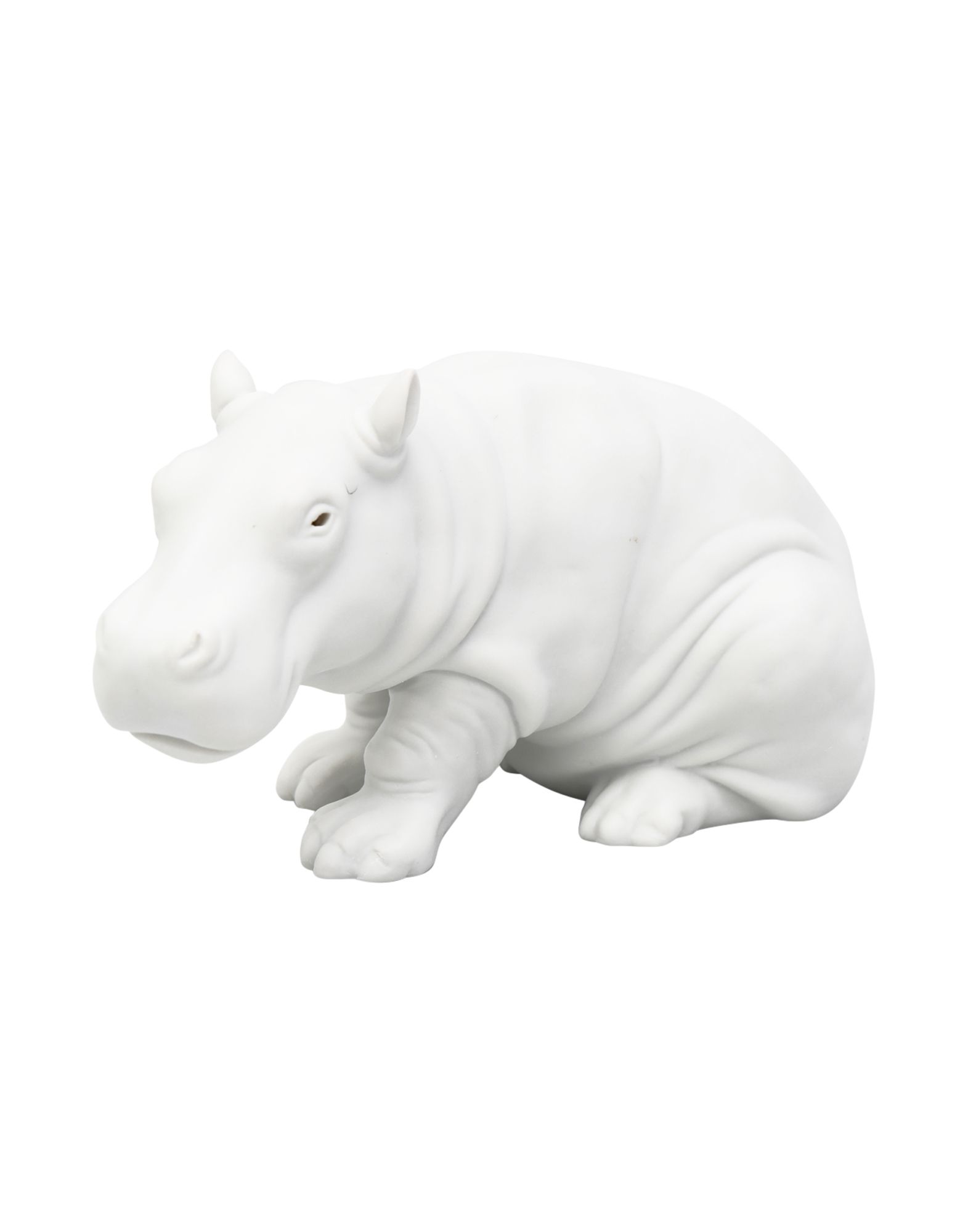 《送料無料》NYMPHENBURG Unisex 雑貨 ホワイト セラミック young hippopotamus