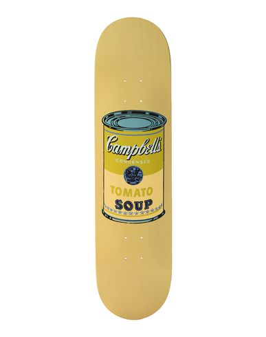 The Skateroom Colored Campbell's Soup Cans - Beige Art Object (-) Size - Wood