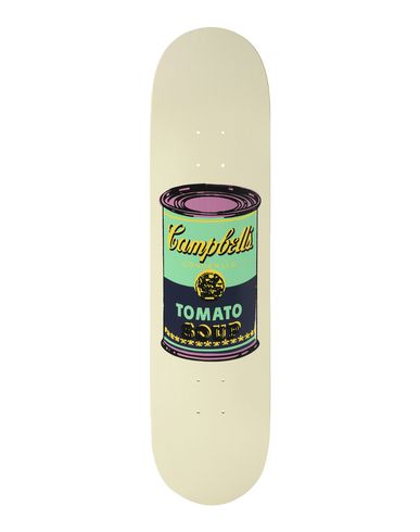 The Skateroom Colored Campbell's Soup Cans - Eggplant Art Object (-) Size - Wood In Neutral
