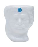WAITING FOR THE BUS Unisex Vase Farbe Wei� Gr��e 1