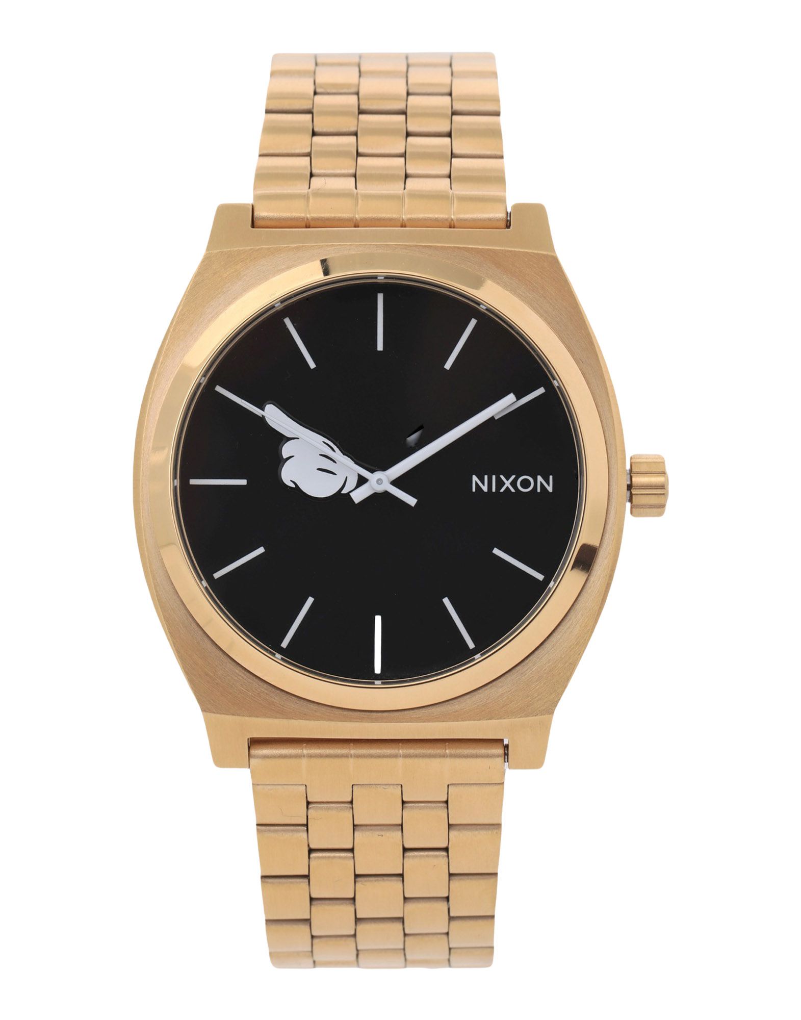 《送料無料》NIXON Unisex 腕時計 ゴールド ステンレススチール MICKEY HAND