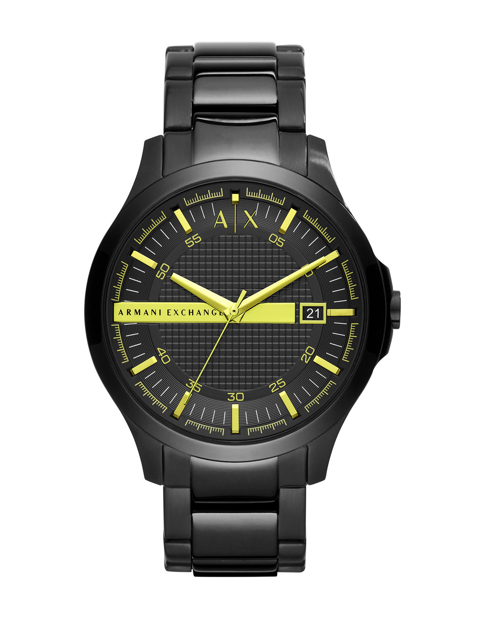 《セール開催中》ARMANI EXCHANGE メンズ 腕時計 ブラック ステンレススチール AX2407