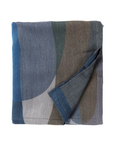 Sans Tabù Camouflage Blanket Or Cover Blue Size - Wool
