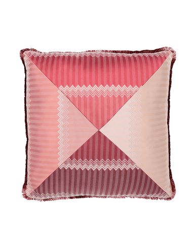 Missoni Home Wells Pillow Or Pillow Case Pink Size - Polyester
