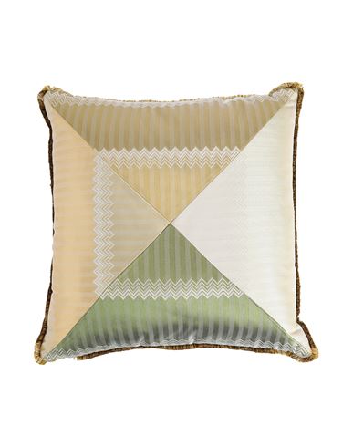 Missoni Home Wells Pillow Or Pillow Case Light Yellow Size - Polyester