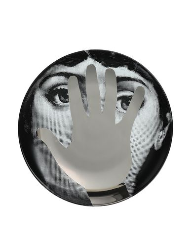 Fornasetti Tema E Variazioni N°16 Decorative Plate Black Size - Porcelain