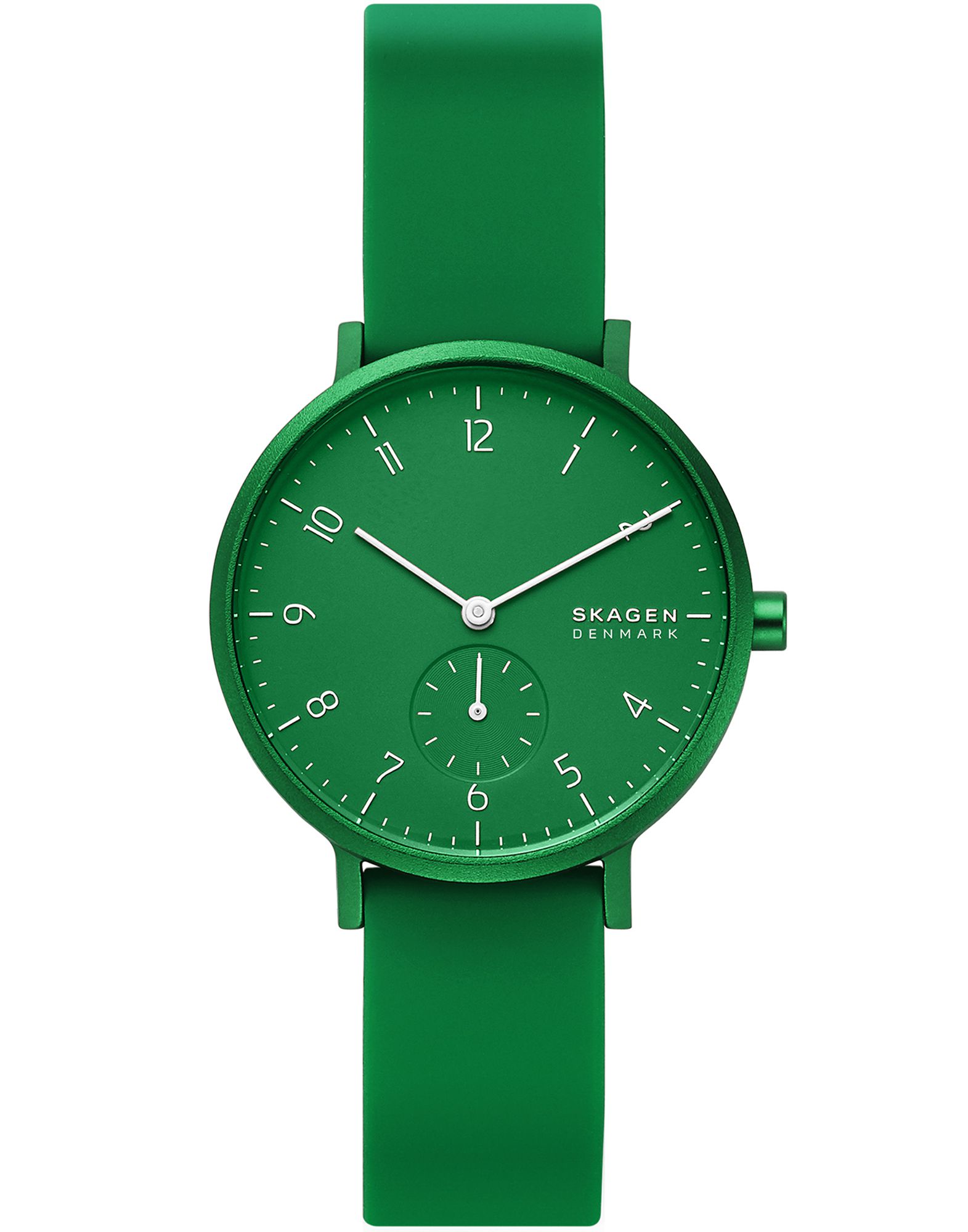 《セール開催中》SKAGEN レディース 腕時計 グリーン アルミニウム / ステンレススチール / シリコン AAREN KULOR