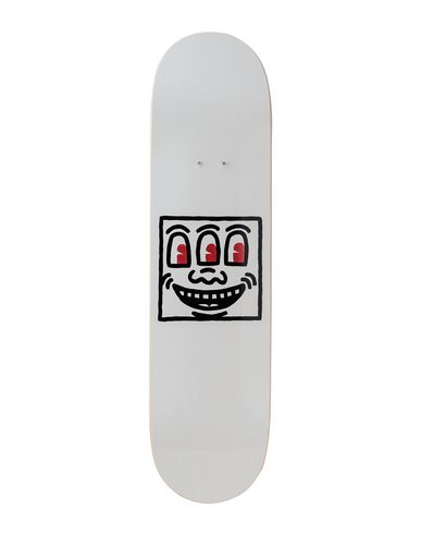 The Skateroom Untitled (smile) Art Object (-) Size - Wood In White