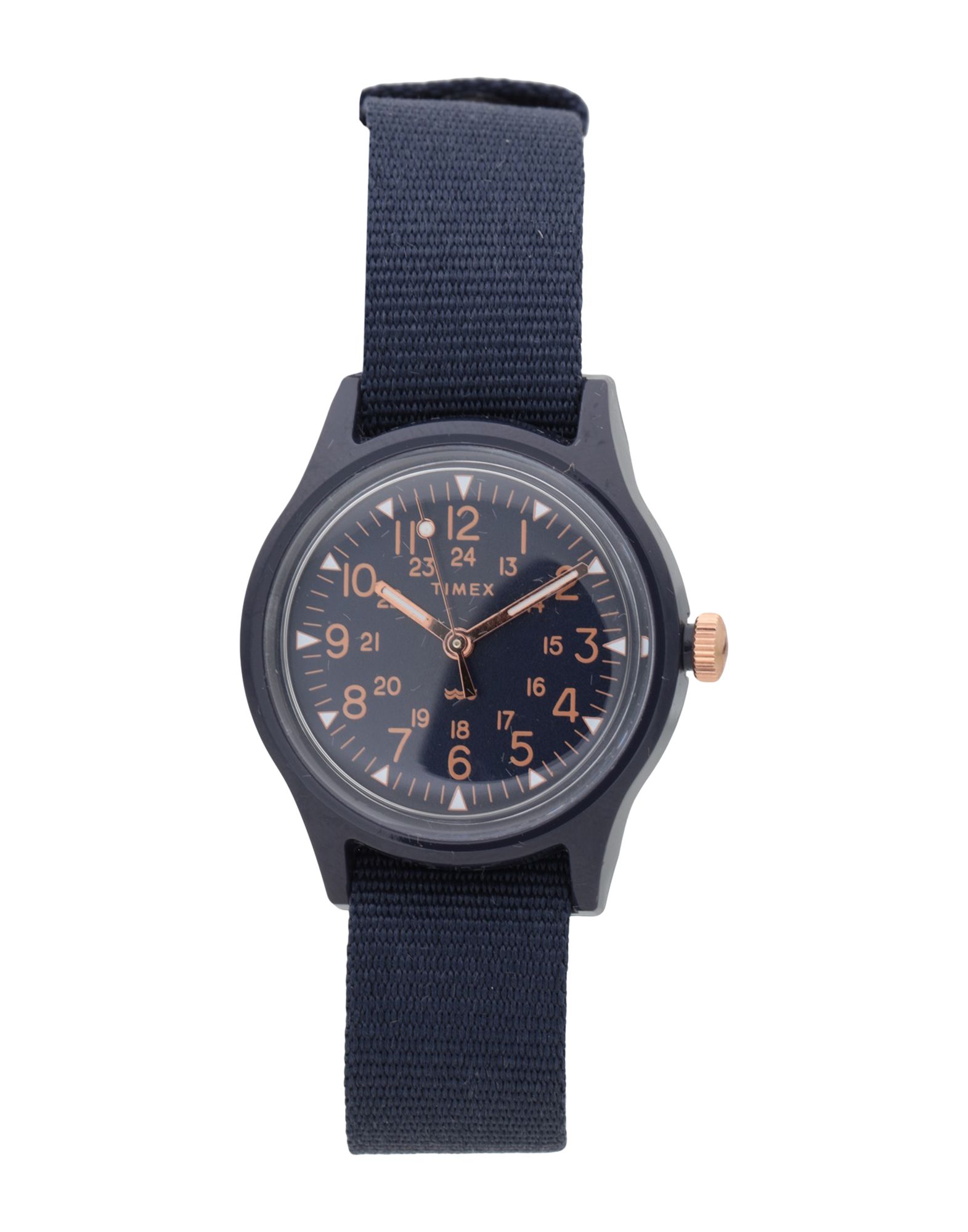 《セール開催中》TIMEX レディース 腕時計 ブルー 紡績繊維 MK1 RESIN MINI