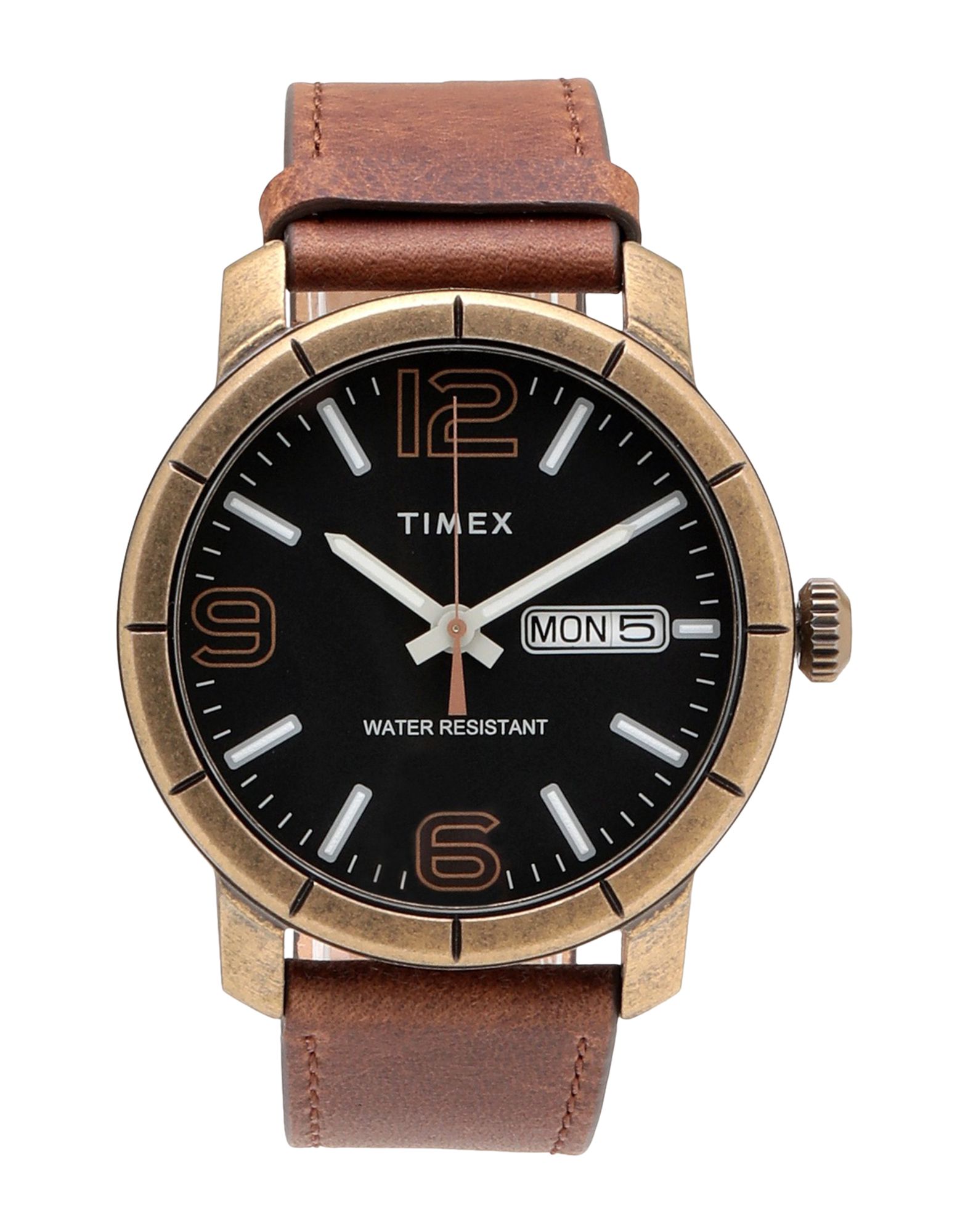 《セール開催中》TIMEX メンズ 腕時計 ブラウン 革 MOD44