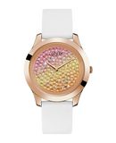 GUESS Damen Armbanduhr Farbe Wei Gre 1