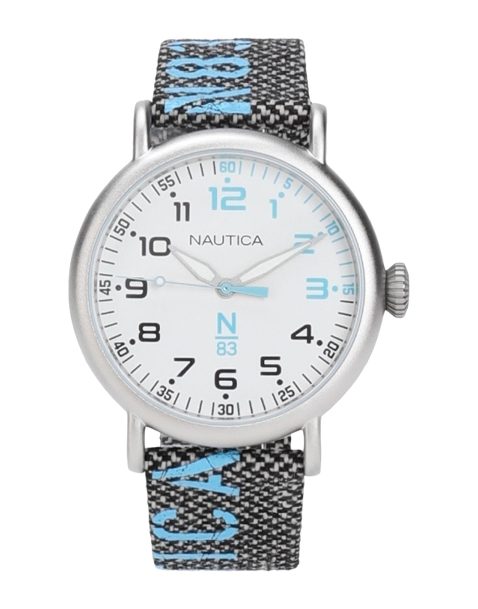 《セール開催中》NAUTICA メンズ 腕時計 シルバー ステンレススチール