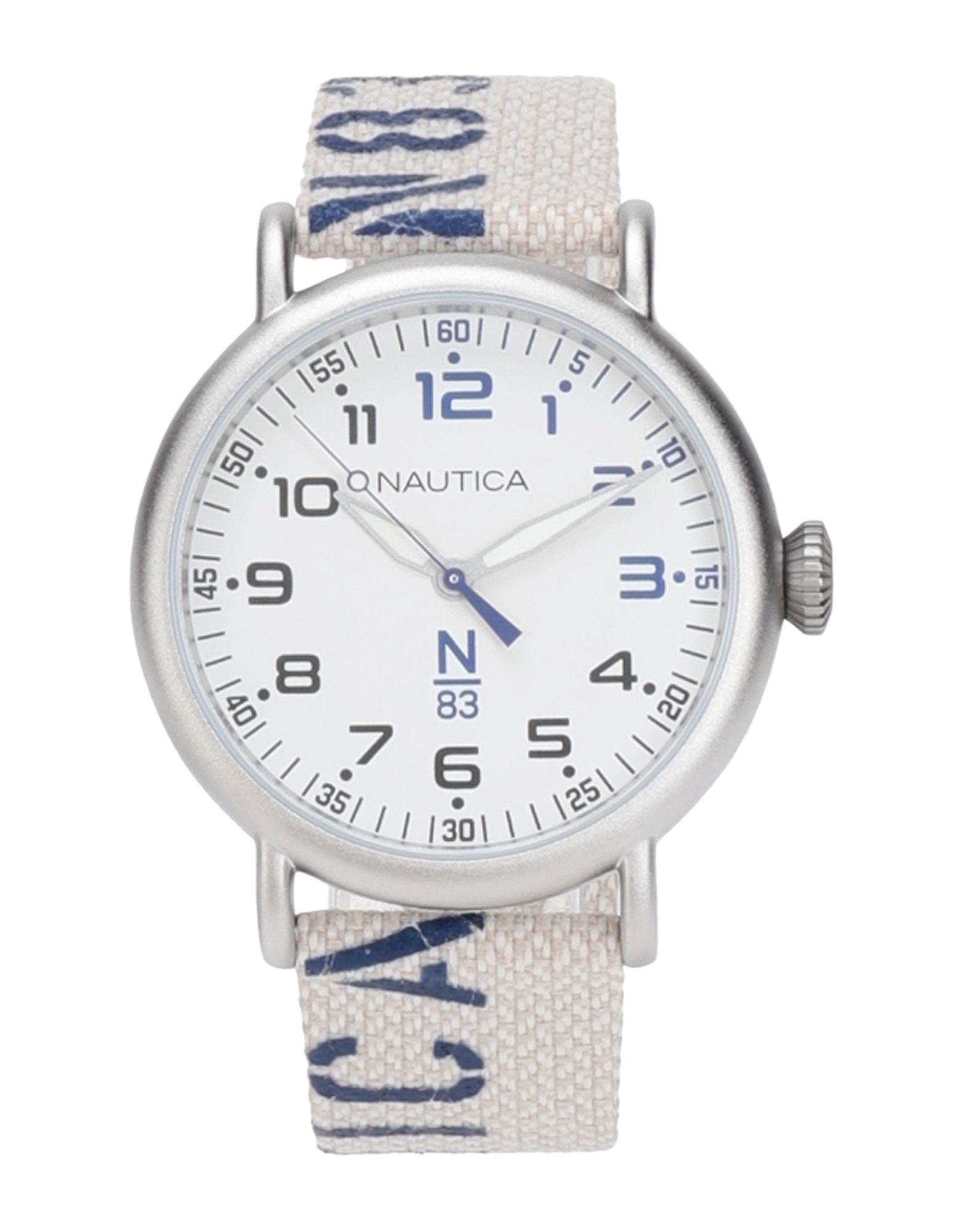 《セール開催中》NAUTICA メンズ 腕時計 シルバー ステンレススチール