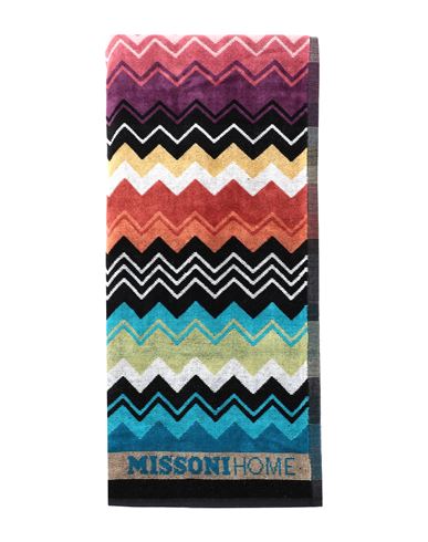 Missoni Home Giacomo Towel Azure Size - Cotton In Blue