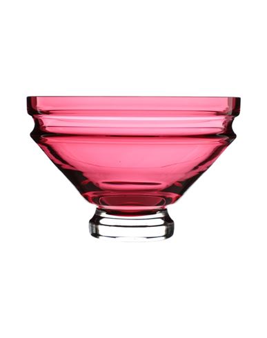 Raawii Relæ Small Bowl Vase Garnet Size - Glass In Red
