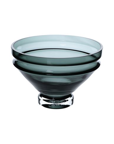 Raawii Relæ Small Bowl Vase Grey Size - Glass