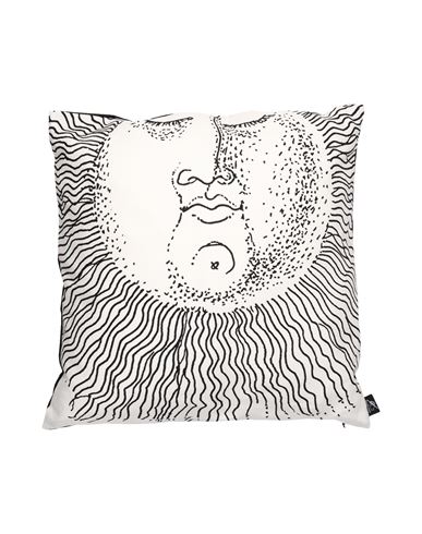 Fornasetti Pillow Or Pillow Case Black Size - Cotton, Linen, Polyester