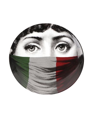 Fornasetti United With The World Decorative Plate (-) Size - Porcelain In Multi