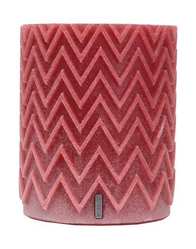 Missoni Home Chevron Candela Lanterna Diam.13 H.17 Candle Red Size - Natural Wax