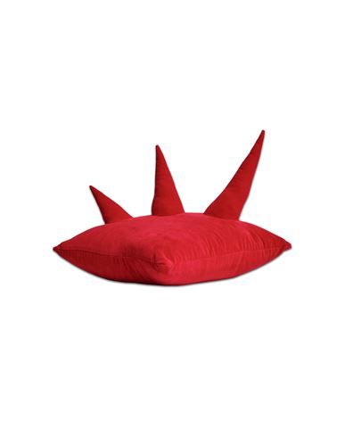 Steve Messam X Yoox Trio Cushions Art Object Red Size - Cotton, Recycled Polyester In Black