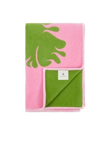 Lanerossi Triennale 2 Blanket Or Cover Green Size - Virgin Wool
