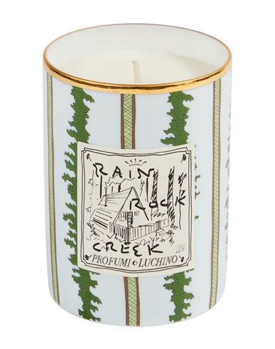 Richard Ginori Ginori 1735 Rain Rock Creek - Scented Regular Candle Gr 320 Candle Sky Blue Size - Natural Wax, Porc